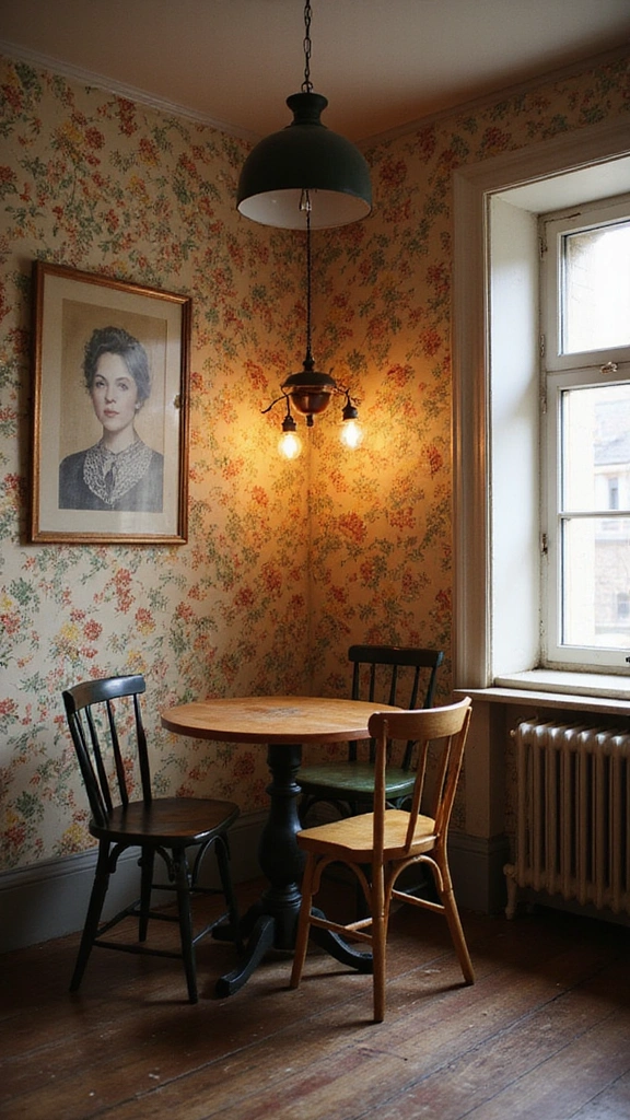 30 Tiny Studio Apartment Layouts That'll Make You Wish You Lived in a Dollhouse! - 12. The Vintage Charm