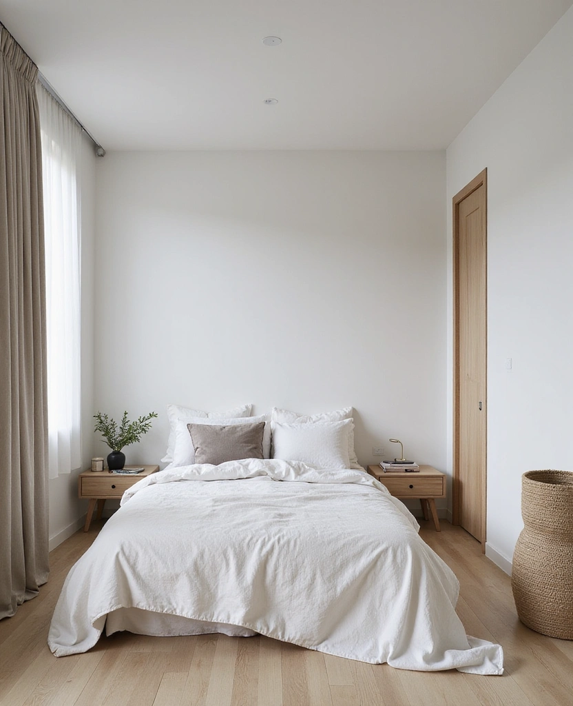22 Cozy Traditional Bedroom Inspirations That Will Wrap You in Comfort! - 10. Minimalist Comfort
