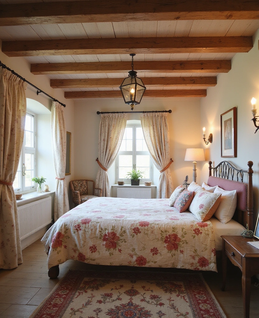 22 Cozy Traditional Bedroom Inspirations That Will Wrap You in Comfort! - 11. Cozy Cottages and Nooks