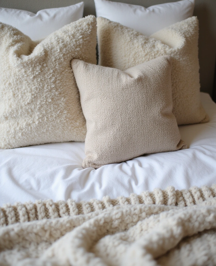 22 Cozy Traditional Bedroom Inspirations That Will Wrap You in Comfort! - 12. Layered Textures for Comfort