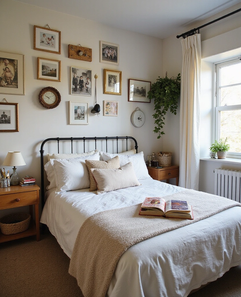 22 Cozy Traditional Bedroom Inspirations That Will Wrap You in Comfort! - 20. Personal Touches Everywhere