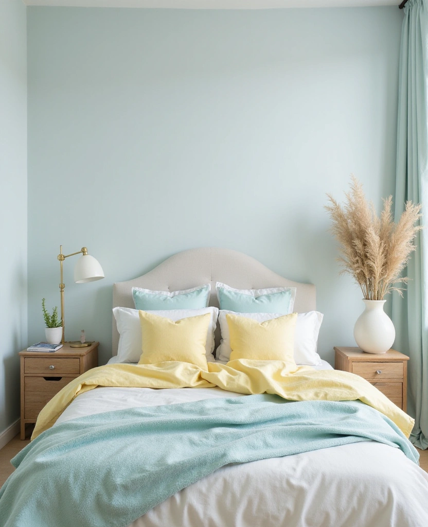 22 Cozy Traditional Bedroom Inspirations That Will Wrap You in Comfort! - 6. Soft Pastels for Serenity
