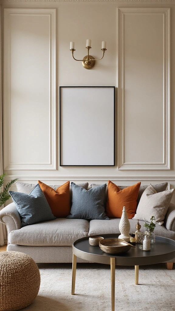25 Stunning Living Room Paint Color Ideas That Will Transform Your Space! - 19. Classic Cream