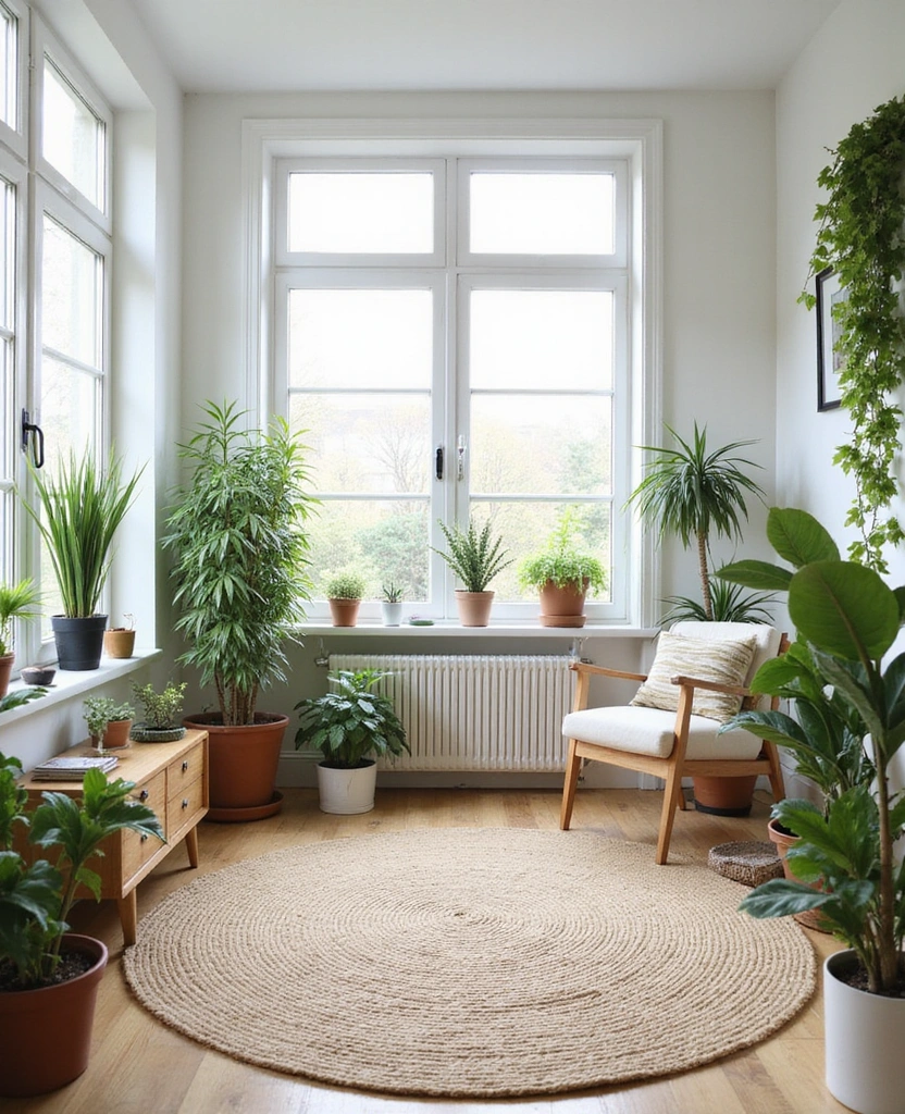 28 Modern White Bedroom Ideas for a Peaceful Sanctuary You’ll Never Want to Leave! - 4. Natural Elements