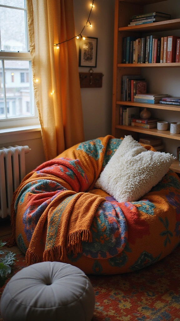 The Ultimate Guide to Trendy and Easy Dorm Decor That Impresses - 1. Cozy Reading Nook