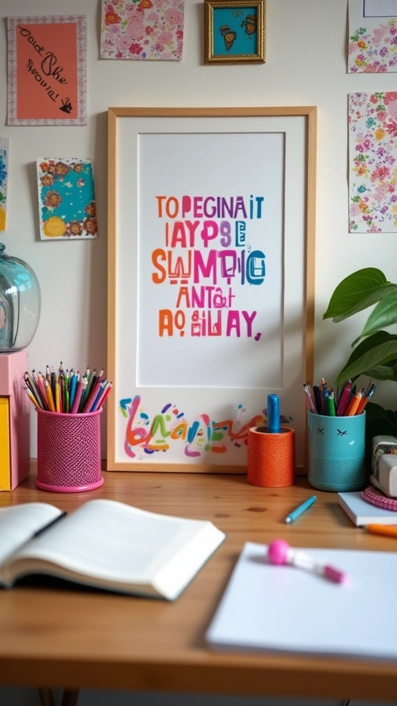 The Ultimate Guide to Trendy and Easy Dorm Decor That Impresses - 11. Fun Desk Accessories