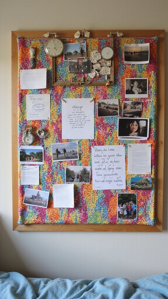 The Ultimate Guide to Trendy and Easy Dorm Decor That Impresses - 12. Creative Bulletin Boards
