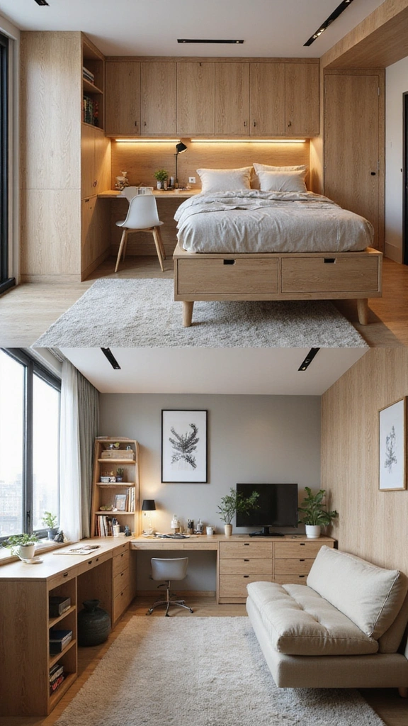 The Ultimate Guide to Trendy and Easy Dorm Decor That Impresses - 8. Multi-Functional Furniture