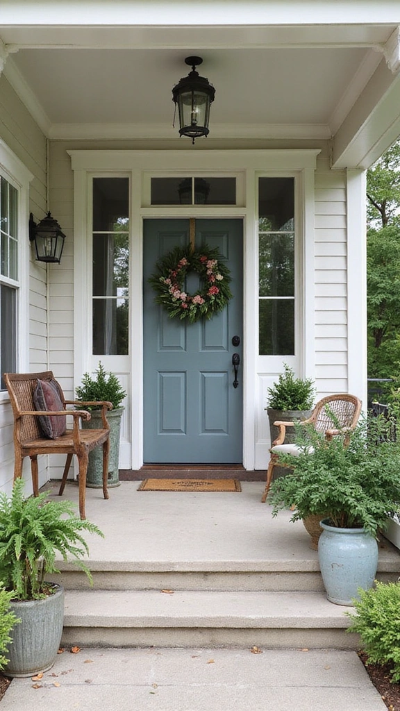 20 Front Porch Styling Ideas That Will Make Your Neighbors Jealous! - 4. Farmhouse Charm