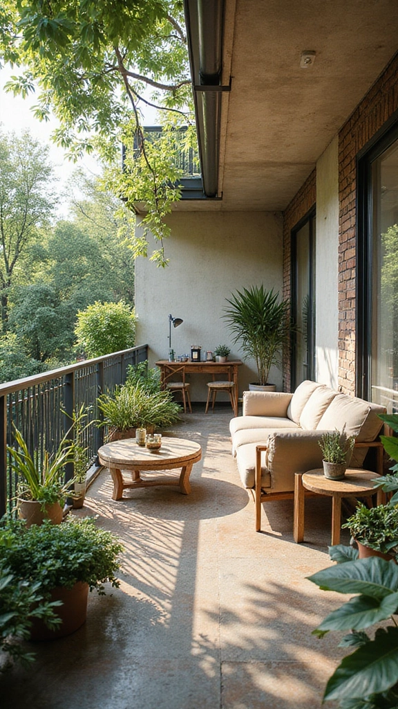 28 Tiny Studio Apartment Layouts That Will Transform Your Small Space! - 17. Outdoor Connections