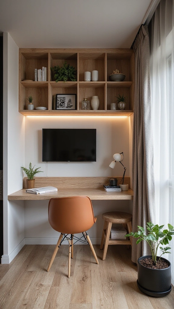 28 Tiny Studio Apartment Layouts That Will Transform Your Small Space! - 18. Smart Home Technology
