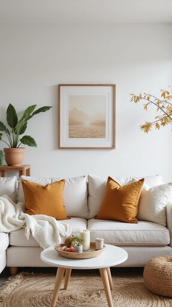 28 Tiny Studio Apartment Layouts That Will Transform Your Small Space! - 25. Simple Seasonal Decor