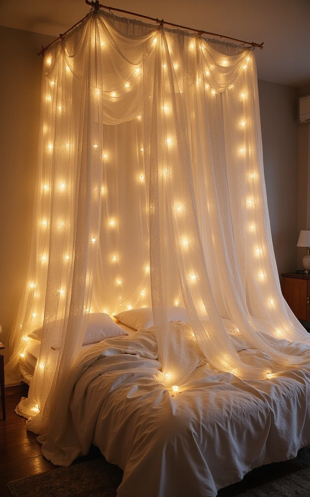 32 Adorable Teen Girl Bedroom Ideas That Will Make Her Feel at Home! - 14. Cozy Canopy