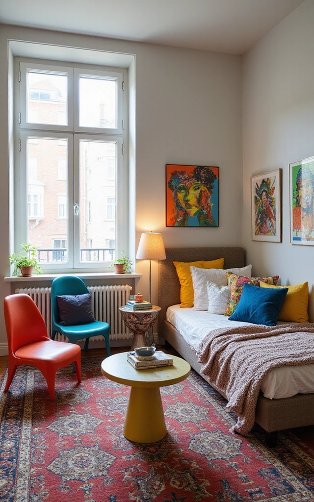 32 Adorable Teen Girl Bedroom Ideas That Will Make Her Feel at Home! - 19. Funky Furniture