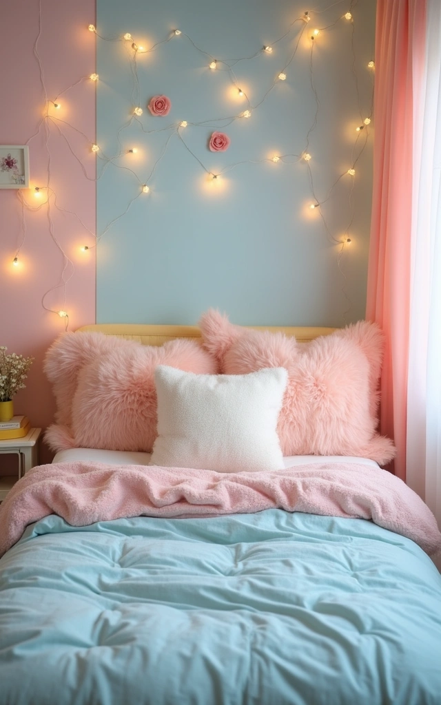 32 Adorable Teen Girl Bedroom Ideas That Will Make Her Feel at Home! - 2. Pastel Paradise
