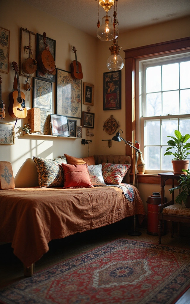 32 Adorable Teen Girl Bedroom Ideas That Will Make Her Feel at Home! - 22. Music-Inspired Decor