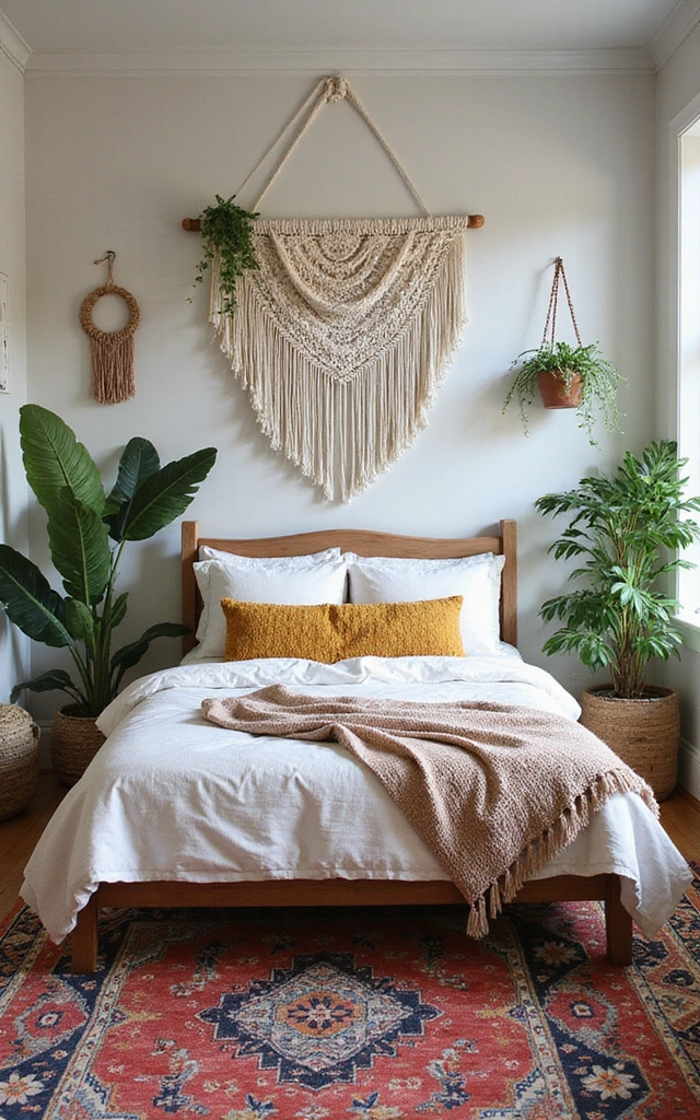 32 Adorable Teen Girl Bedroom Ideas That Will Make Her Feel at Home! - 4. Chic Boho Vibes