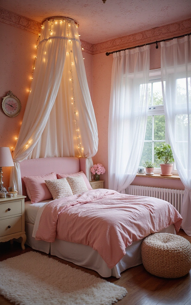 32 Adorable Teen Girl Bedroom Ideas That Will Make Her Feel at Home! - 6. Whimsical Wonderland