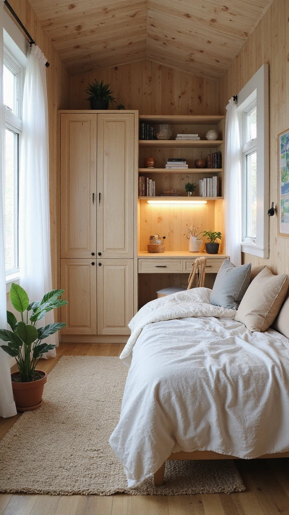 Discover 10 Stunning 10 x 20 Tiny House Designs That Redefine Cozy Living! - 10. The Flexible Space