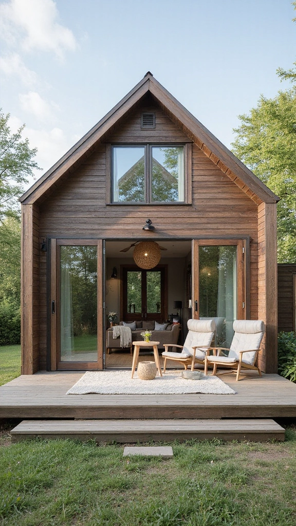 Discover 10 Stunning 10 x 20 Tiny House Designs That Redefine Cozy Living! - 2. The Modern Minimalist