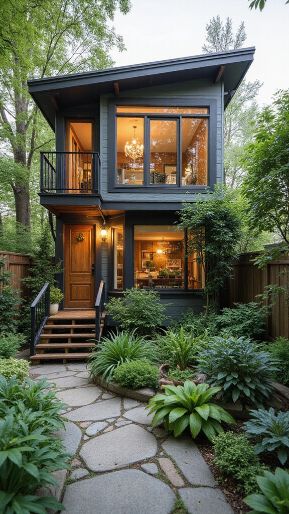 Discover 10 Stunning 10 x 20 Tiny House Designs That Redefine Cozy Living! - 7. The Urban Oasis