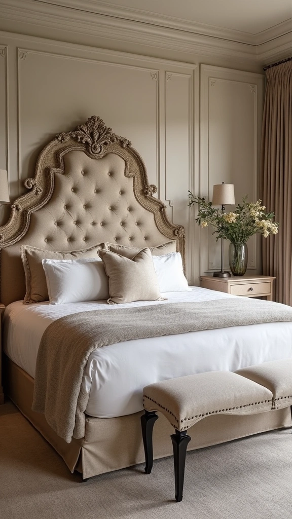 18 Romantic Master Bedroom Ideas That Will Set the Mood for Love! - 10. Statement Headboards