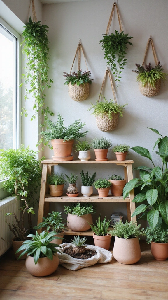 21 Aesthetic Plant Decor Indoor Ideas That Will Revamp Your Room Design (You’ll Love #10!) - 19. DIY Plant Projects