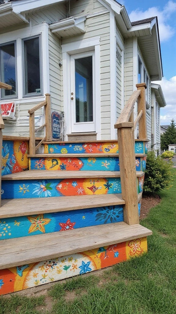 24 Deck Skirting Trends That Bring a Beachy Vibe to Your Home (Wait for #11!) - 17. Custom Artwork
