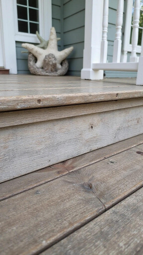 24 Deck Skirting Trends That Bring a Beachy Vibe to Your Home (Wait for #11!) - 2. Weathered Wood