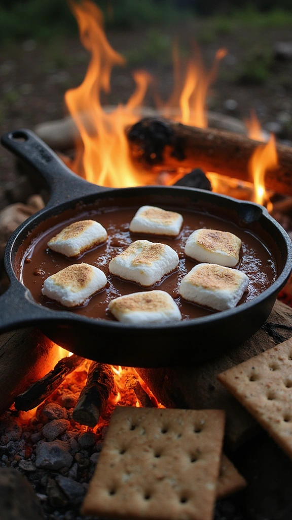 30 Quick and Easy Camping Meal Ideas That Will Elevate Your Outdoor Adventures! - 5. S'mores Dip